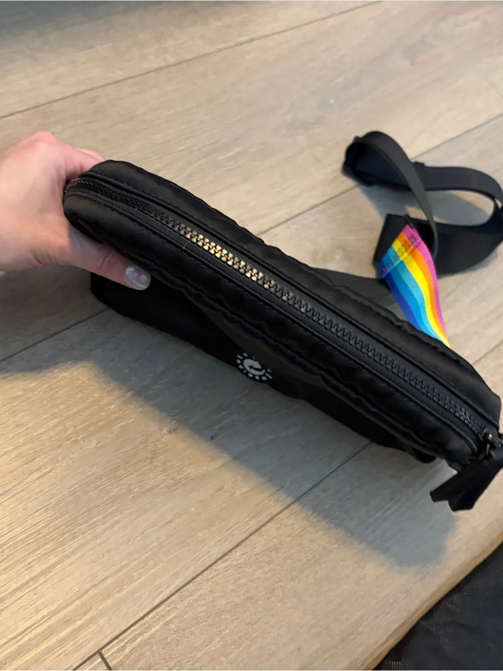 Kurt Geiger Rainbow Strap Crossbody Bag Purse